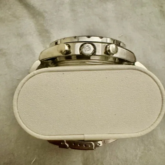 Breitling Silver Chrono-Matic Men's Watch - Picture 3 of 5